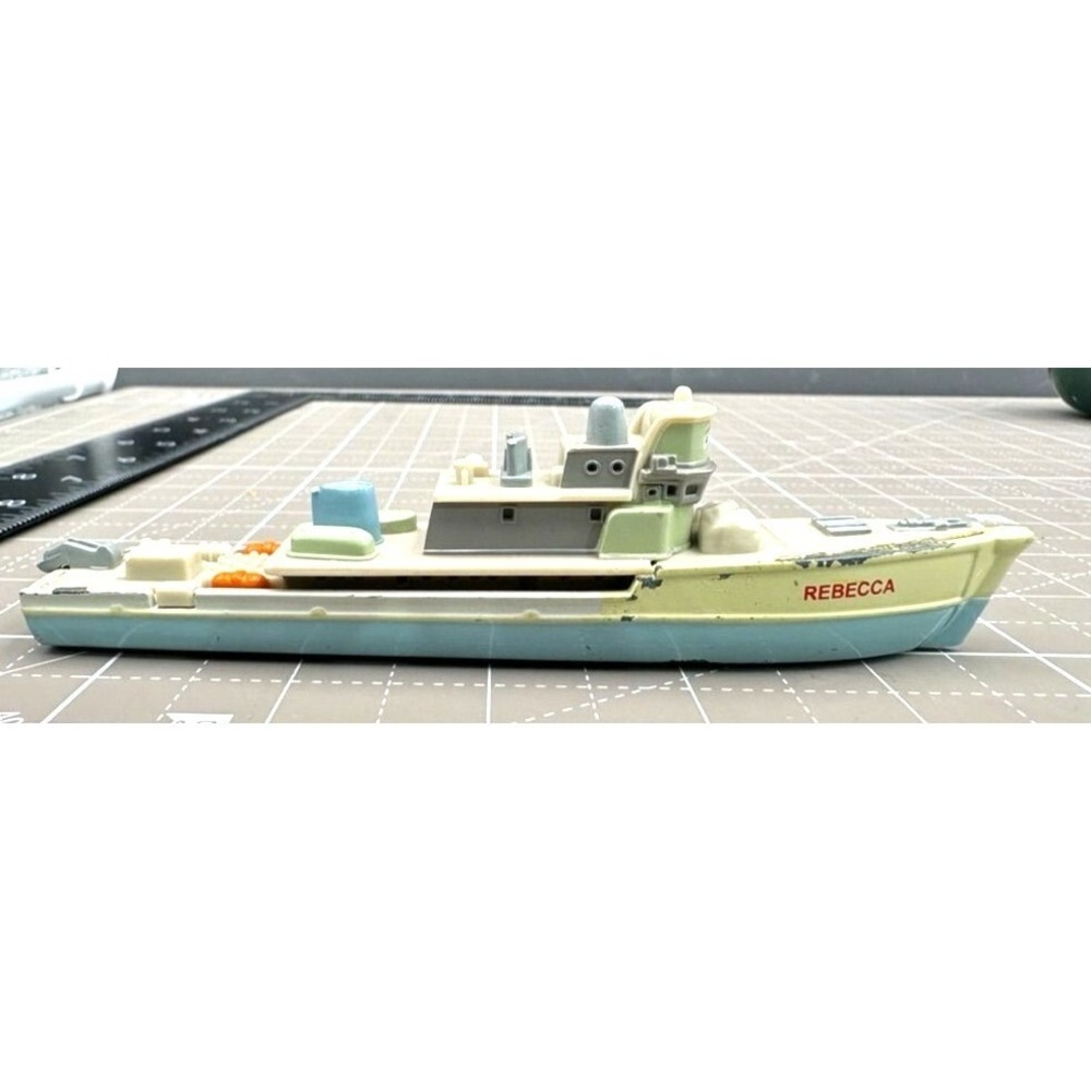 Vintage Ertl Theodore Tugboat Rebecca Ship Diecast 1999 5.5"